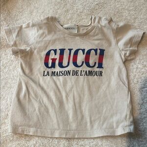 Gucci Kids Cream T-Shirt 12-18 months